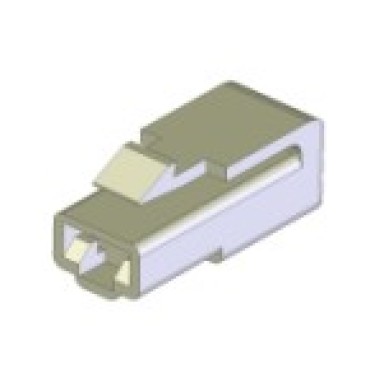 СЦНК.757555.090 Колодка гнездовая 1- контактная 6,3мм аналог АМР 172128-1