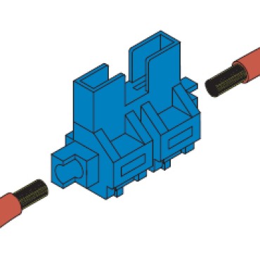Держатель предохранителя UNIVAL с зажимом