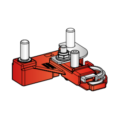 Переходник держателя предохранителя MEGAVAL с клемой АКБ, 0100703 МТА