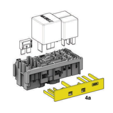 Модуль предохранителей и реле MAXICOMPACT/MAXI/MICRO RELAY MODULE, шт
