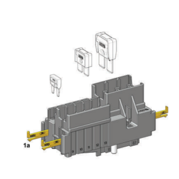 Модуль предохранителей MINIVAL, MAXICOMPACT, M8C, шт