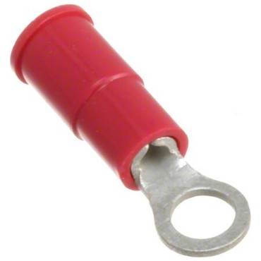 Кольцевой кабельный наконечник изолированный 18-22AWG 0.25-1.5mm², M4 MOLEX 19054-0039