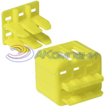 Разъём автомобильный 70613Y-2-21/11 yellow insert RUICHI