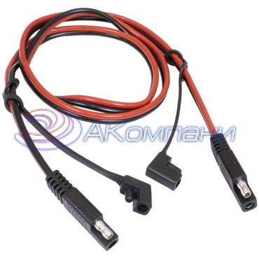 Кабель-удлинитель, 24В, 1 метр SAE-SAE 1.0м. 14AWG RUICHI