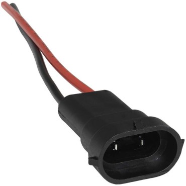 Разъём, H8/H11 M пластик, Cu 10CM, 12/ 24 (DC) В H8/H11 M plastic, Cu 10CM RUICHI