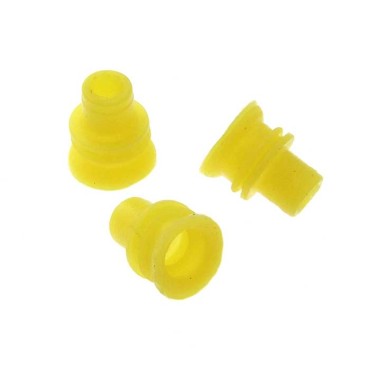 Уплотнитель разъёма, 2.5х6 мм, желтый WIRE SEAL 2.5*6mm yellow RUICHI