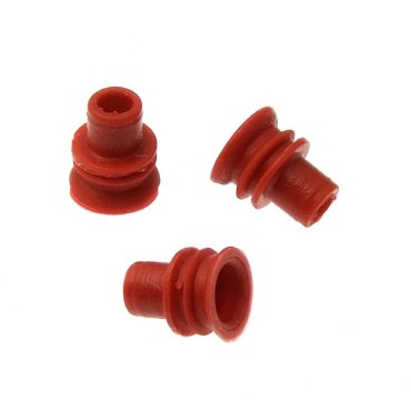 Уплотнитель разъёма WIRE SEAL 2.5*6mm red RUICHI