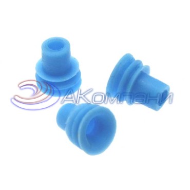 Уплотнитель разъёма, 2.5х6 мм, синий WIRE SEAL 2*6mm blue RUICHI