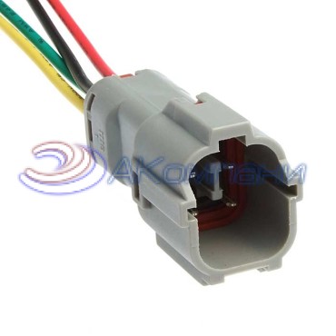 Разъём, DJ7041-1.8-11 (18AWG 200 мм), 12/ 24 (DC) В DJ7041-1.8-11 (18AWG 200mm) RUICHI