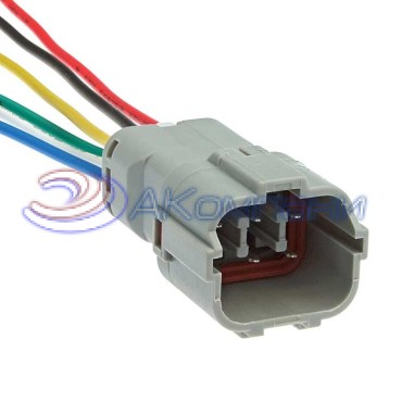 Разъём, DJ7061-1.8-11 (18AWG 200 мм), 12/ 24 (DC) В DJ7061-1.8-11 (18AWG 200mm) RUICHI