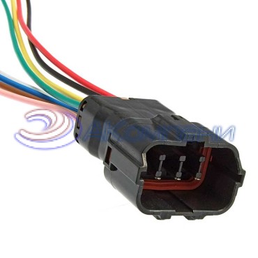 Разъём, DJ7081-1.8-11 (18AWG 200 мм), 12/ 24 (DC) В DJ7081-1.8-11 (18AWG 200mm) RUICHI