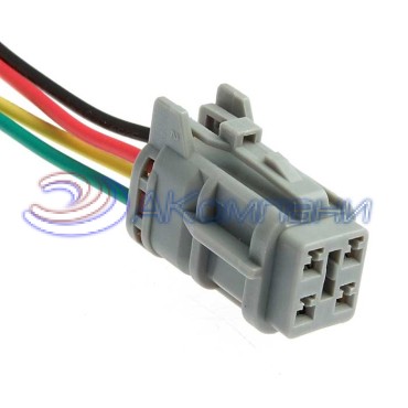 Разъём, DJ7041-1.8-21 (18AWG 200 мм), 12/ 24 (DC) В DJ7041-1.8-21 (18AWG 200mm) RUICHI