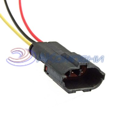 Разъём, DJ7031-1.8-11 (18AWG 200 мм), 12/ 24 (DC) В DJ7031-1.8-11 (18AWG 200mm) RUICHI