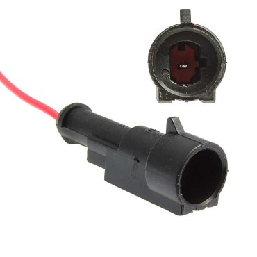 Разъём, DJ7011-1.5-11 (18AWG 200 мм), 12/ 24 (DC) В DJ7011-1.5-11 (18AWG 200mm) RUICHI