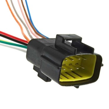 Разъём, DJ7106-2-11 (20AWG 200 мм), 12/ 24 (DC) В DJ7106-2-11 (20AWG 200mm) RUICHI