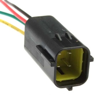 Разъём, DJ70414Y-2-11 (20AWG 200 мм), 12/ 24 (DC) В DJ70414Y-2-11 (20AWG 200mm) RUICHI