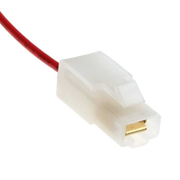 Разъём, DJ7011-6.3-21 (18AWG 300 мм), 12/ 24 (DC) В DJ7011-6.3-21 (18AWG 300mm) RUICHI