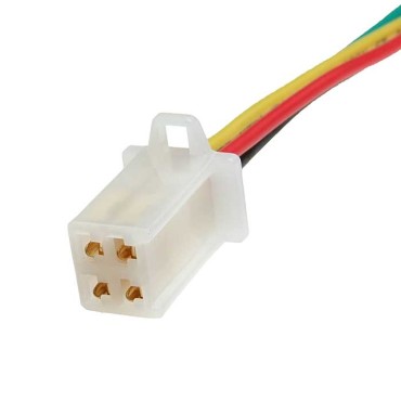 Разъём, DJ7041A-2.8-21 (18AWG 300 мм), 12/ 24 (DC) В DJ7041A-2.8-21 (18AWG 300mm) RUICHI
