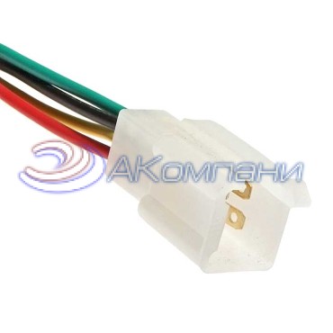 Разъём, DJ7041A-2.8-11 (18AWG 300 мм), 12/ 24 (DC) В DJ7041A-2.8-11 (18AWG 300mm) RUICHI