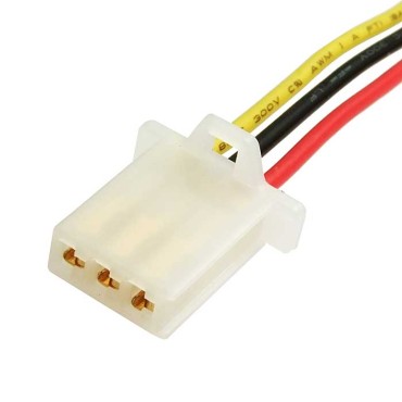 Разъём, DJ7031A-2.8-21 (18AWG 300 мм), 12/ 24 (DC) В DJ7031A-2.8-21 (18AWG 300mm) RUICHI