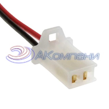 Разъём, DJ7021A-2.8-21 (18AWG 300 мм), 12/ 24 (DC) В DJ7021A-2.8-21 (18AWG 300mm) RUICHI