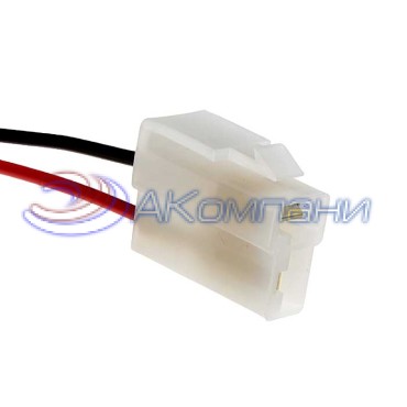 Разъём, DJ7021-6.3-21 (18AWG 300 мм), 12/ 24 (DC) В DJ7021-6.3-21 (18AWG 300mm) RUICHI