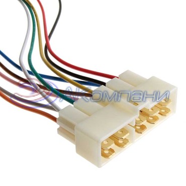 Разъём, DJ7101-6.3-11, 18AWG, 300 мм DJ7101-6.3-11 (18AWG 300mm) RUICHI