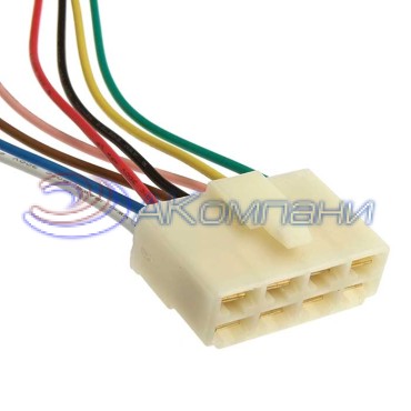 Разъём автомобильный DJ7081-6.3-21 (18AWG 300mm) RUICHI