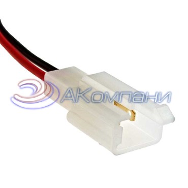 Разъём, DJ7021A-2.8-11 (18AWG 300 мм), 12/ 24 (DC) В DJ7021A-2.8-11 (18AWG 300mm) RUICHI