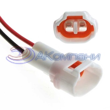 Разъём, DJ7021-2-11 (18AWG 300 мм), 12/ 24 (DC) В DJ7021-2-11 (18AWG 300mm) RUICHI