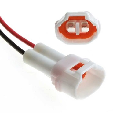 Разъём, DJ7021-2-11 (18AWG 300 мм), 12/ 24 (DC) В DJ7021-2-11 (18AWG 300mm) RUICHI