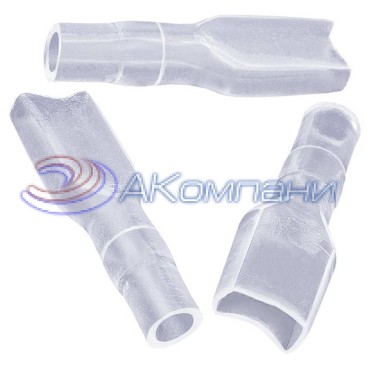 Изолятор плоской клеммы концевой RUICHI DR250-30-26-18, диаметр проводника 3.0 мм