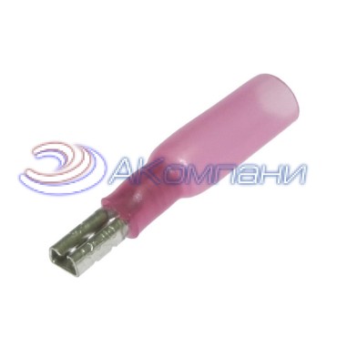 Клемма ножевая изолированная RUICHI FDD1.25-110(8) HST, красная