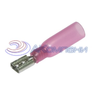 Клемма ножевая изолированная RUICHI FDD1.25-187(5) HST, красная