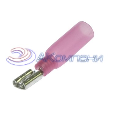 Клемма ножевая изолированная RUICHI FDD1.25-187(8) HST, красная