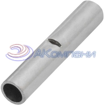 Гильза соединительная неизолированная RUICHI GT-2.5, 27 А, 16-14 AWG, 1,5-2,5 мм2, медь луженая