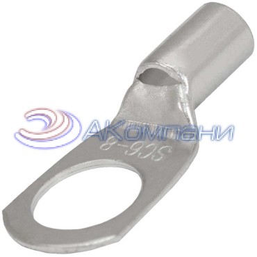 Наконечник кольцевой неизолированный RUICHI SC(JGB)-6-8.2, 3,9 мм, медь отожженная луженая