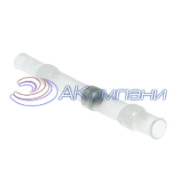 Втулка соединительная для проводов с термоусадкой RUICHI SST-S11, IP67, 26-24 AWG, 0,25…0,34 мм2, белая маркировка