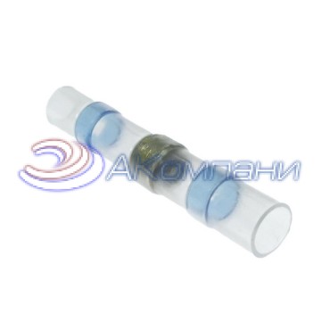 Втулка соединительная для проводов с термоусадкой RUICHI SST-S31, IP67, 16-14 AWG, 1,5…2,5 мм2, синяя маркировка