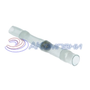 Втулка соединительная для проводов с термоусадкой RUICHI SST150-11, IP67, 26-24 AWG, 0,25…0,34 мм2, полиолефин, с припоем