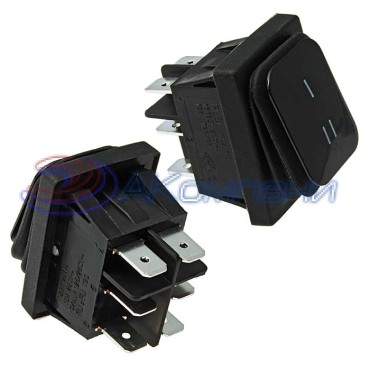 Клавишный переключатель RUICHI SB090 IP65 on-on 22x30mm