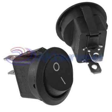 Клавишный переключатель RUICHI KCD1-101-8-C3-B/2P, ON-OFF