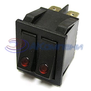 Клавишный переключатель RUICHI IRS-2101E-1C, ON-OFF