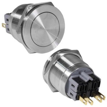 Кнопка антивандальная RUICHI GQ25PF-11Z/N on-off+off-on