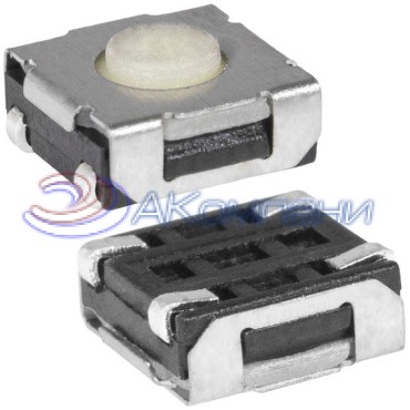 Тактовая кнопка RUICHI KAN0647-0341W, 6.5x6.2x2.5 мм