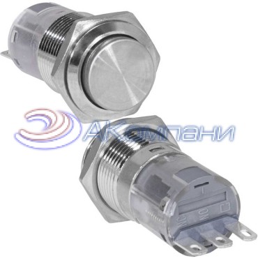 Кнопка антивандальная RUICHI LAS2GQH-11/N on-(on)