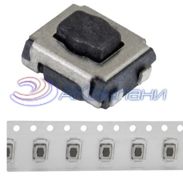 Тактовая кнопка RUICHI IT-1100, 4х6х2 мм