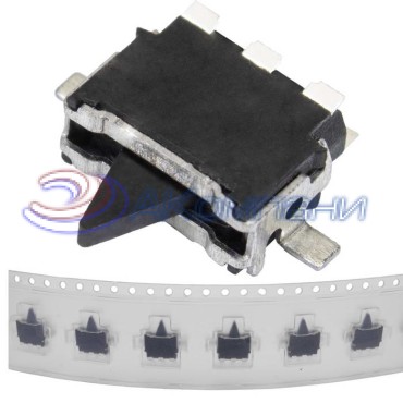 Микропереключатель RUICHI DS-012, 0.1 А, 5 В, 100 мОм, 50000 циклов, -40..+85°C