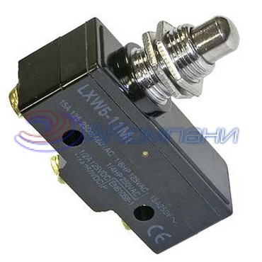 Микропереключатель RUICHI LXW5-11M, ON-(ON) 3P, 15 A, 250 В