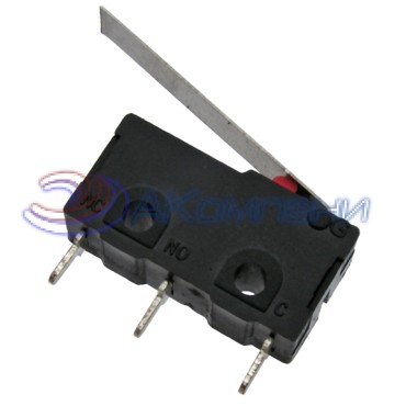 Микропереключатель с рычагом RUICHI SM5-03P, ON-(ON) SPDT 3P, 3 А, 250 В